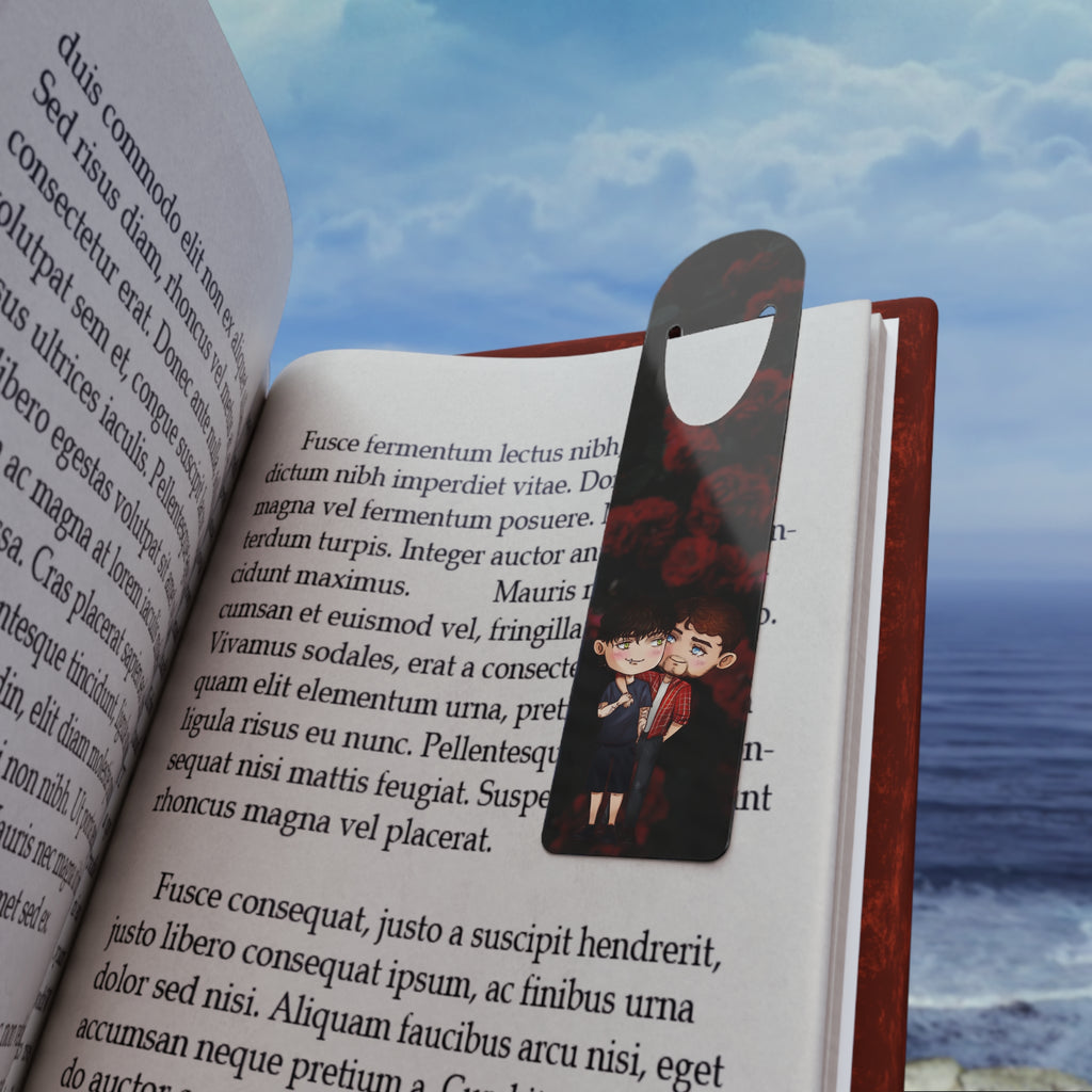 Brad and Noah - Bookmark