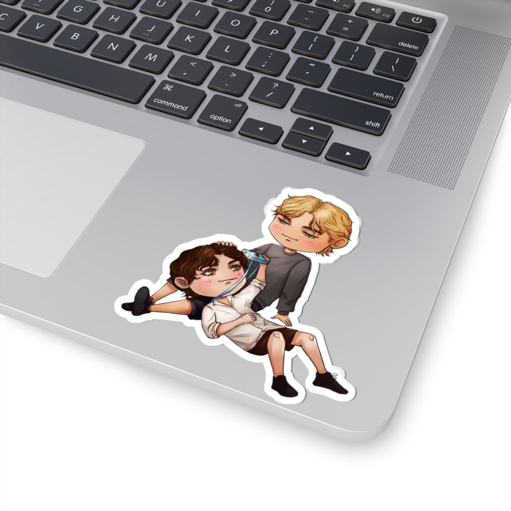 Tobias and Elijah Kiss-Cut Stickers