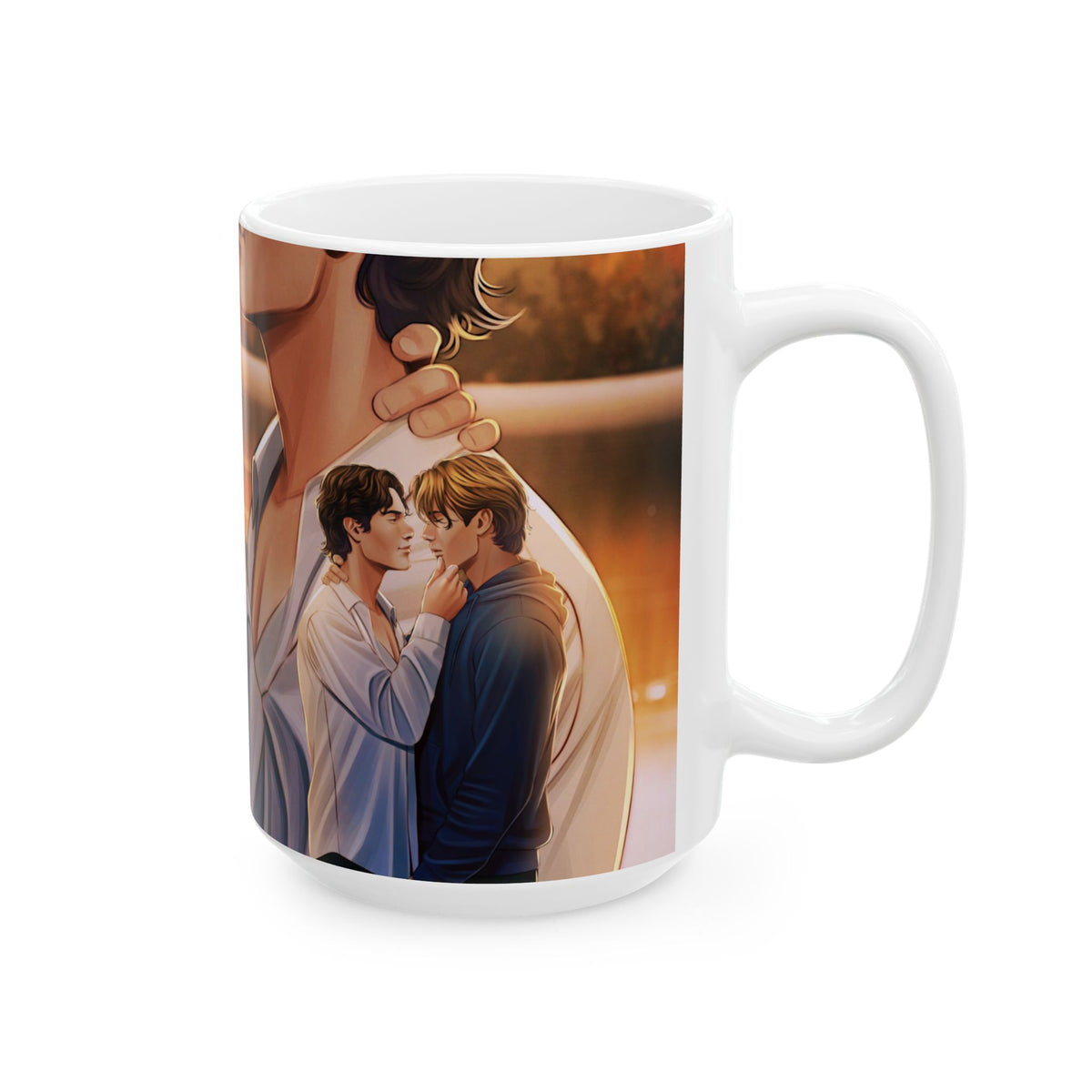 Elijah and Tobias Dock - Ceramic Mug, (11oz, 15oz)