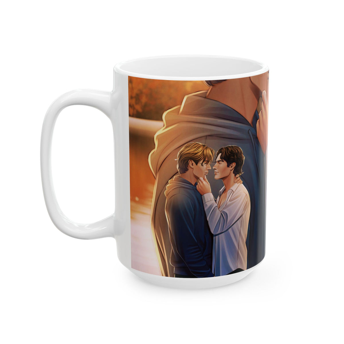 Elijah and Tobias Dock - Ceramic Mug, (11oz, 15oz)