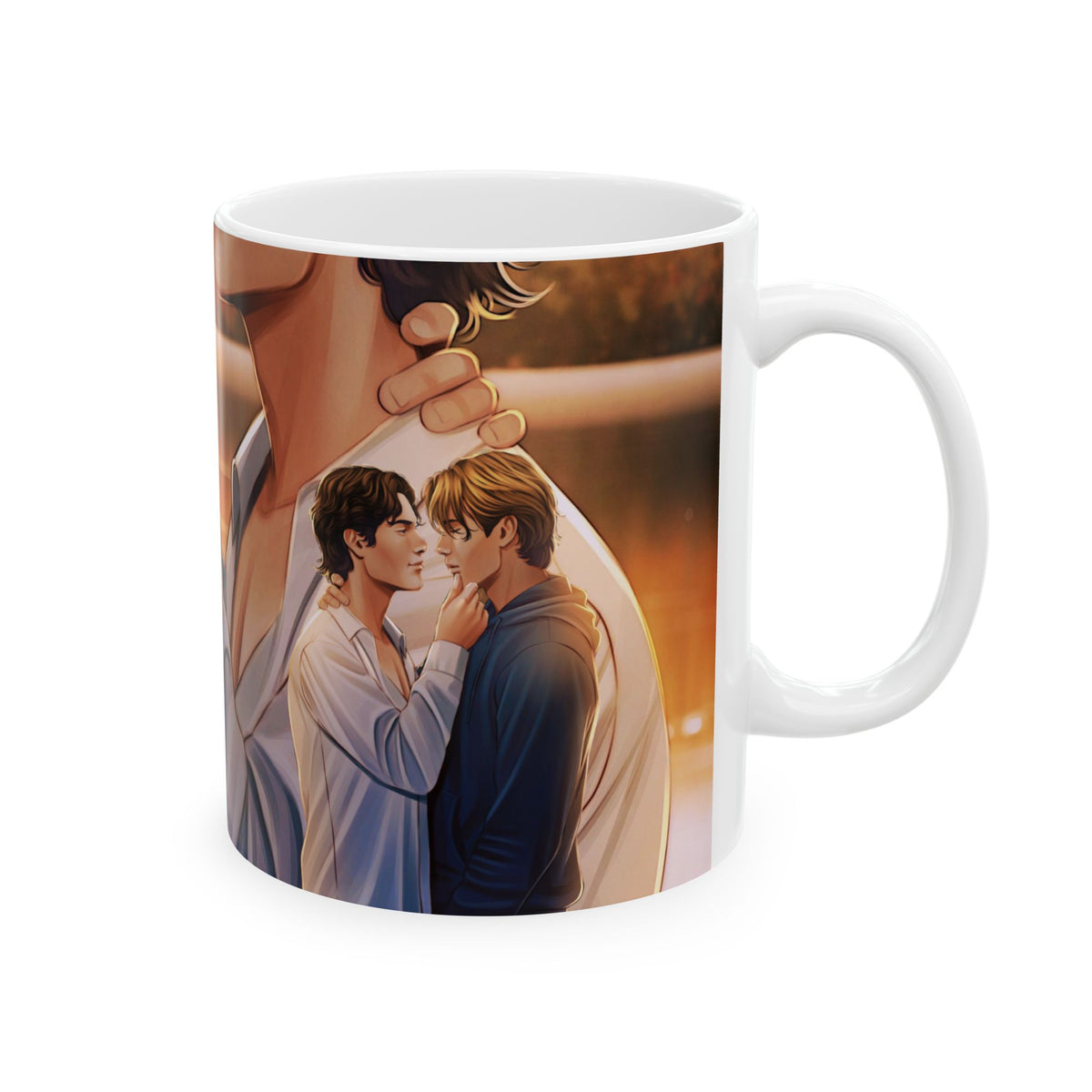 Elijah and Tobias Dock - Ceramic Mug, (11oz, 15oz)