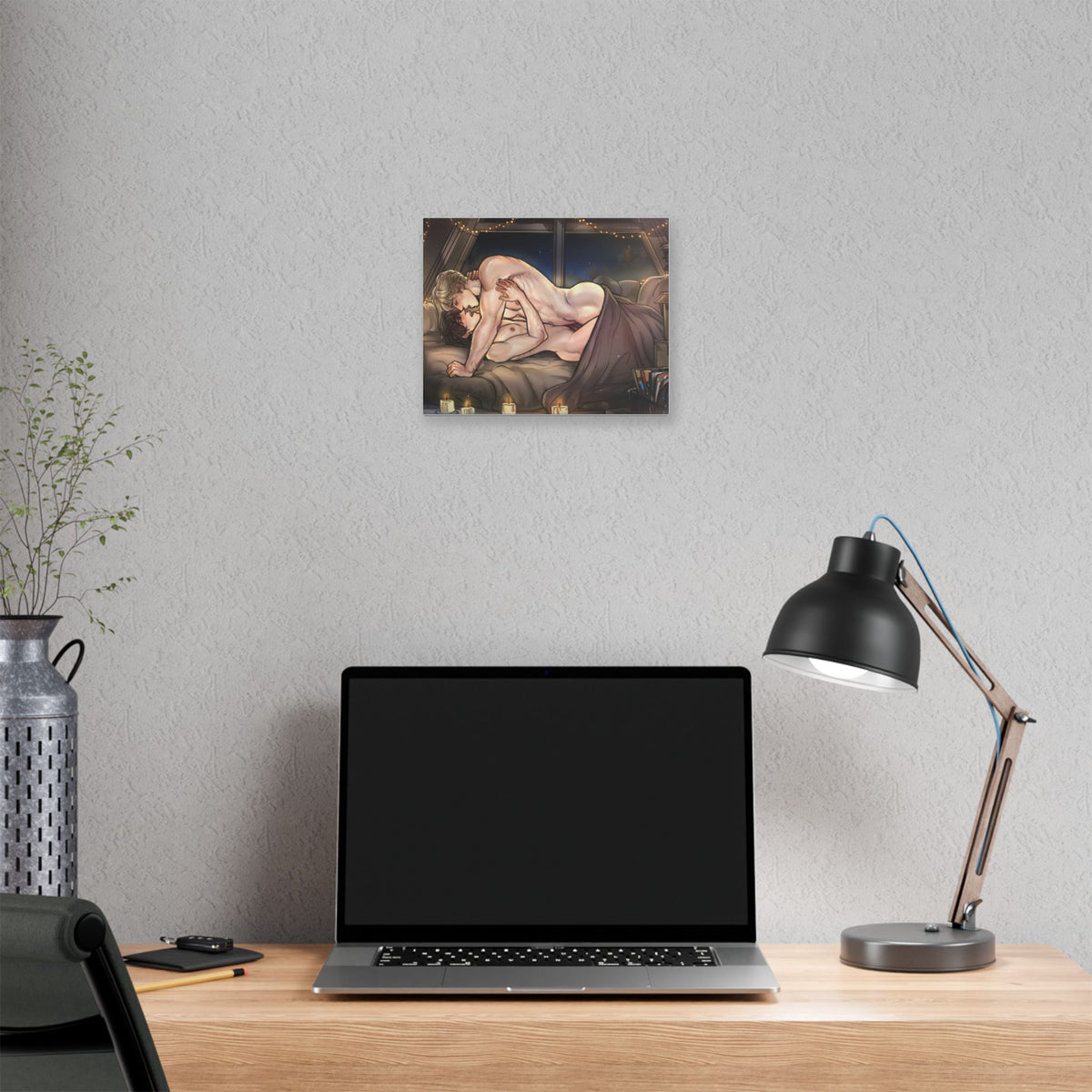 Elijah and Tobias Cabin - Classic Stretched Canvas
